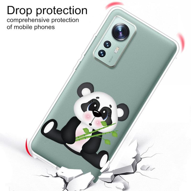 Coque Xiaomi 12 Pro Silicone Joli Panda