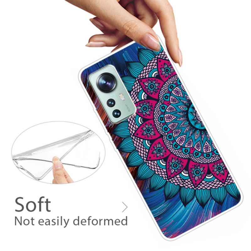 Coque Xiaomi 12 Pro Silicone Mandala