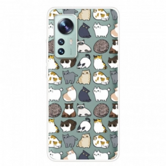 Coque Xiaomi 12 Pro Silicone Que des Chats