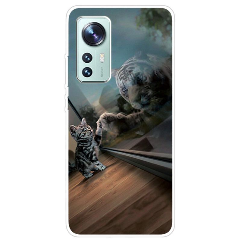 Coque Xiaomi 12 Pro Silicone Rêve de Chaton