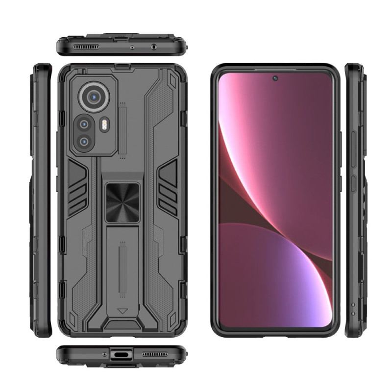 Coque Xiaomi 12 Pro Support Amovible Vertical et Horizontal