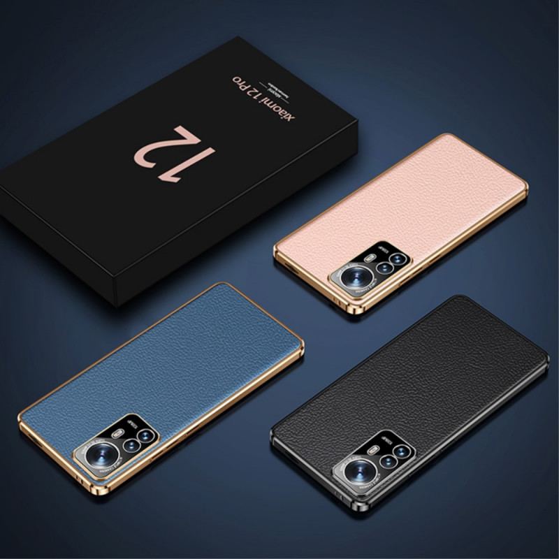 Coque Xiaomi 12 Pro Véritable Cuir