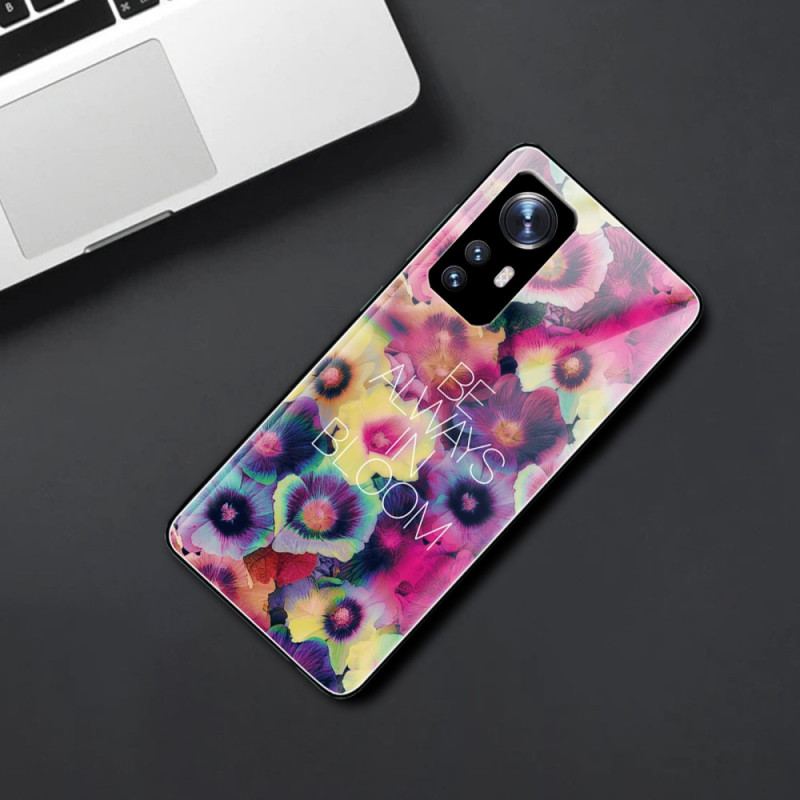 Coque Xiaomi 12 Pro Verre Trempé Be Always in Bloom