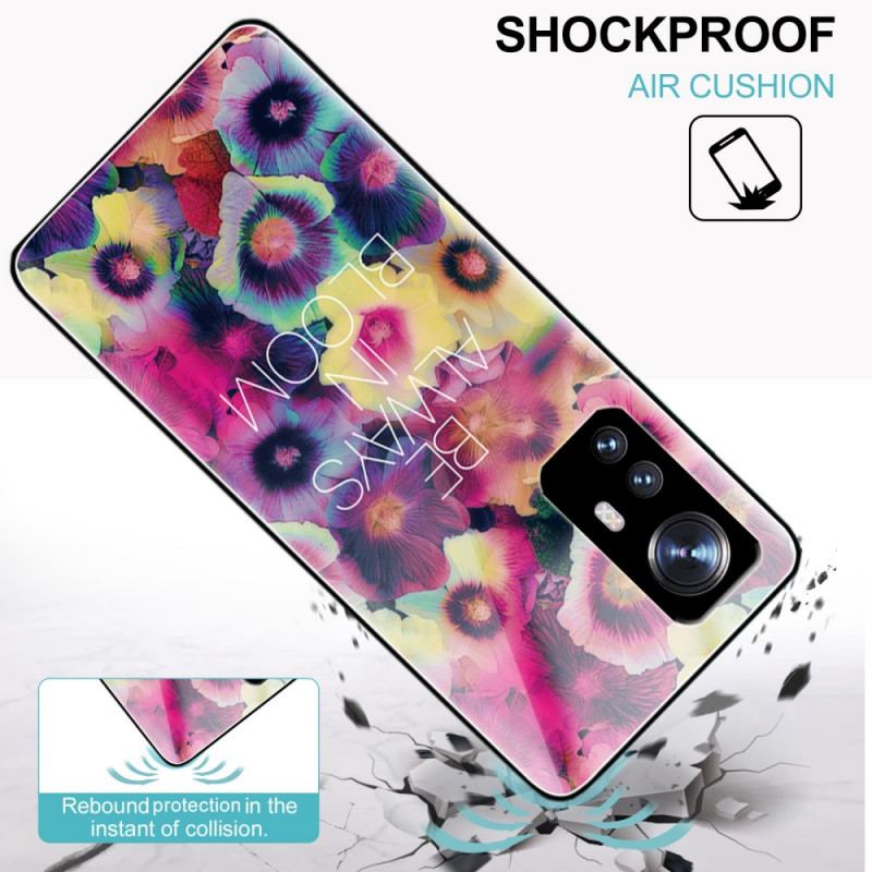 Coque Xiaomi 12 Pro Verre Trempé Be Always in Bloom