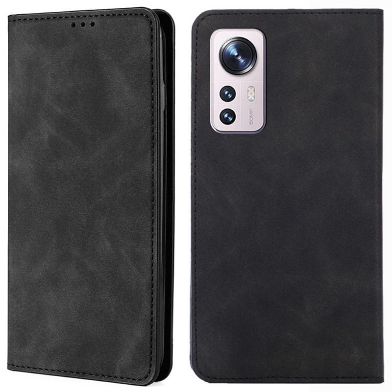 Flip Cover Xiaomi 12 Pro Skin-Feeling