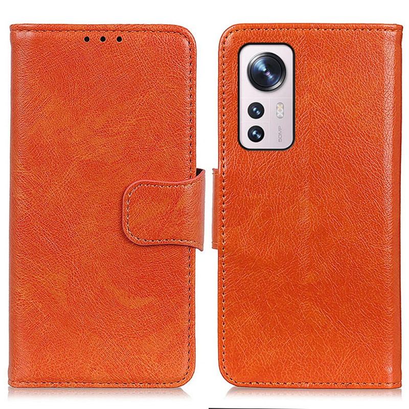 Housse Xiaomi 12 Pro Cuir Nappa Fendu