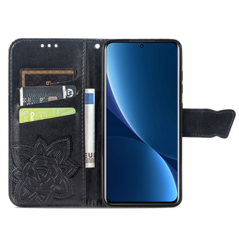 Housse Xiaomi 12 Pro Demi Papillon