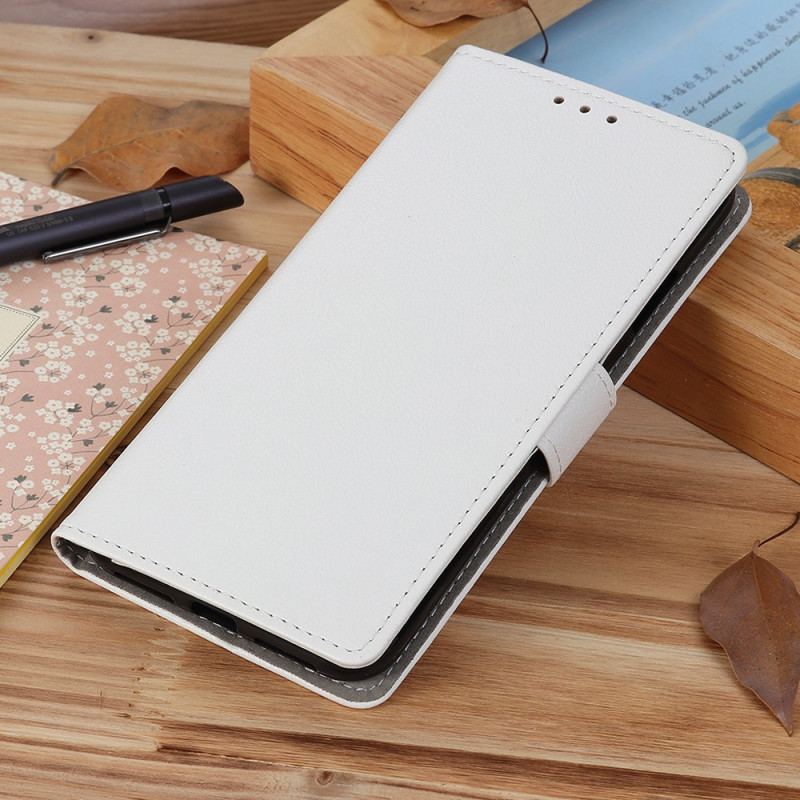 Housse Xiaomi 12 Pro Effet Cuir Brillant Simple