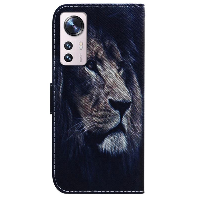 Housse Xiaomi 12 Pro Lion