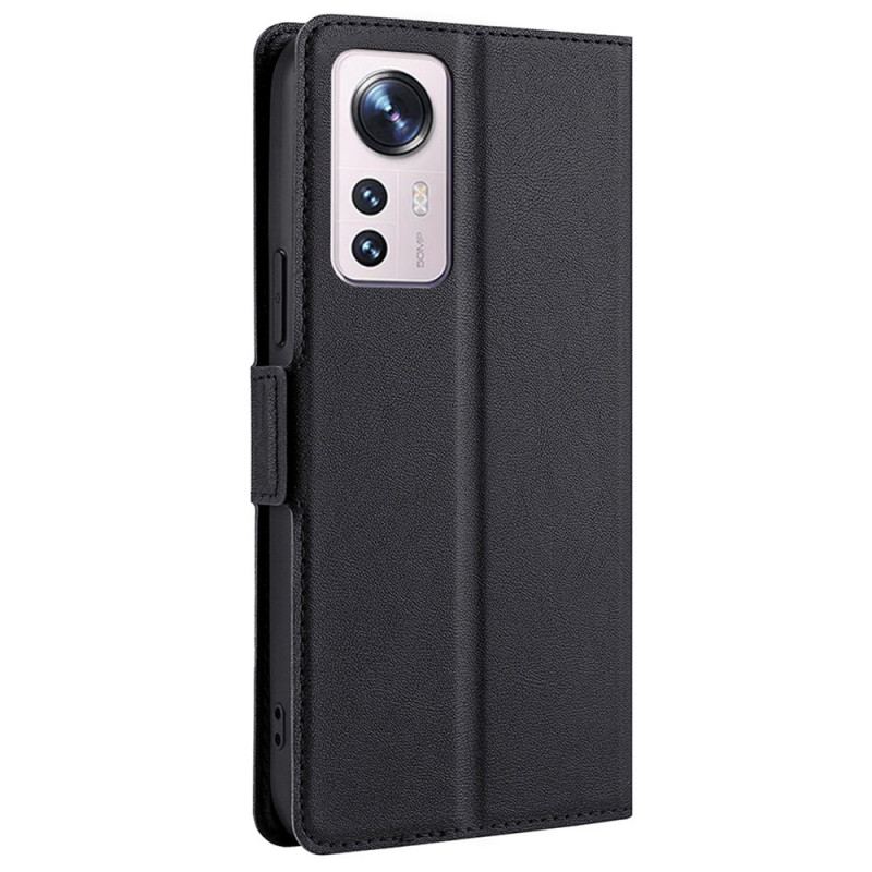 Housse Xiaomi 12 Pro Style Cuir Ultra Fine