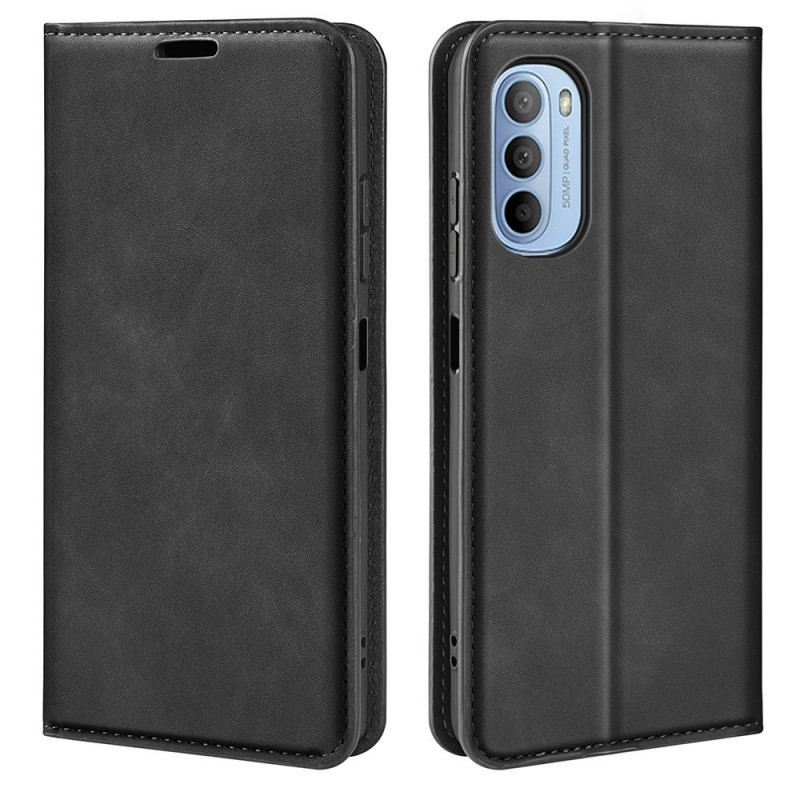 Flip Cover Moto G41 / G31 Effet Cuir Douceur Soie