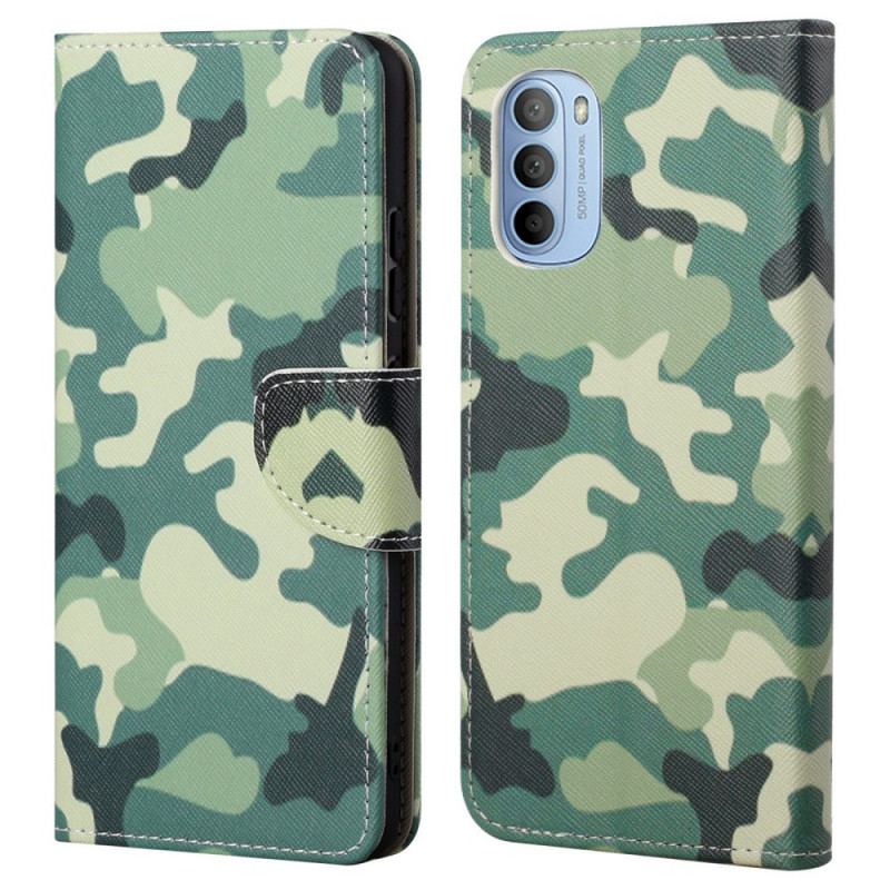 Housse Moto G41 / G31 Camouflage Militaire