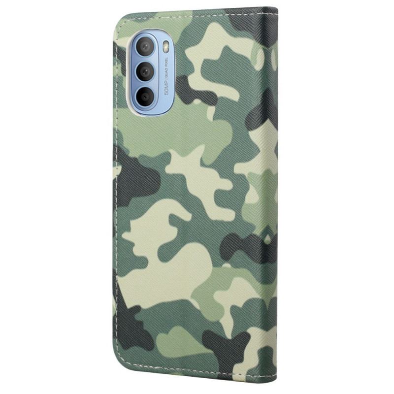 Housse Moto G41 / G31 Camouflage Militaire