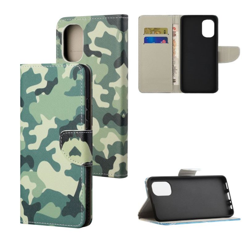 Housse Moto G41 / G31 Camouflage Militaire