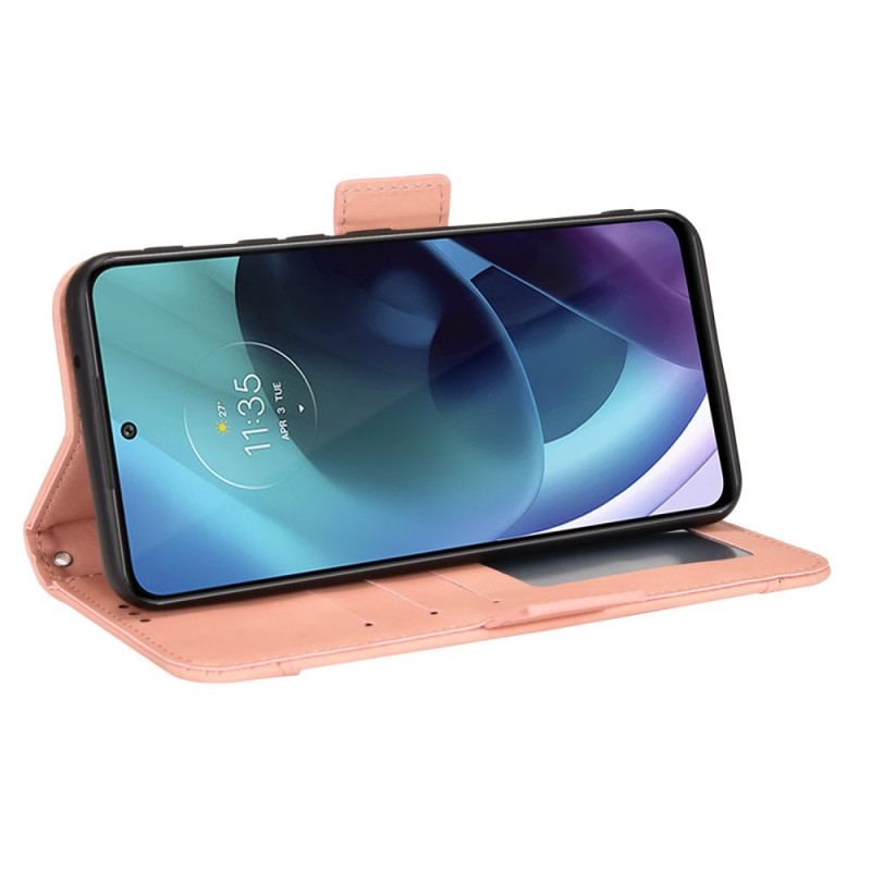 Housse Moto G41 / G31 Classe Première Multi-Cartes