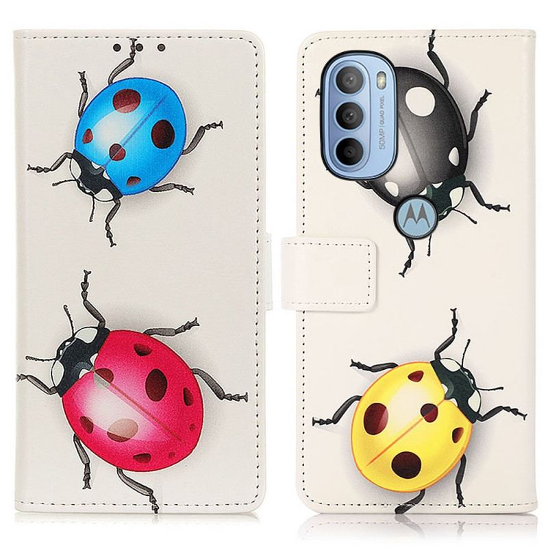 Housse Moto G41 / G31 Coccinelles