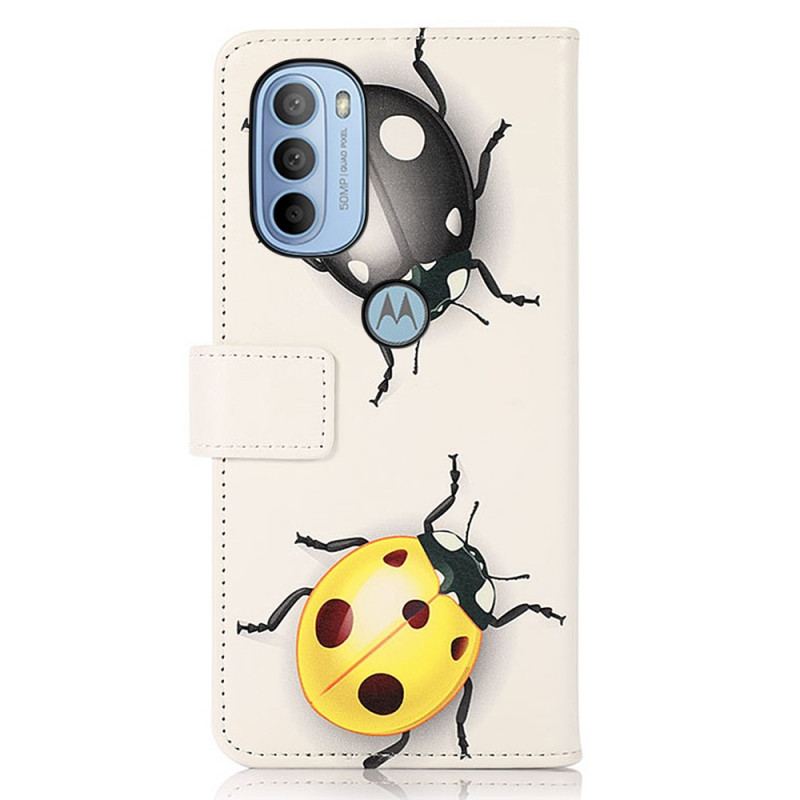 Housse Moto G41 / G31 Coccinelles