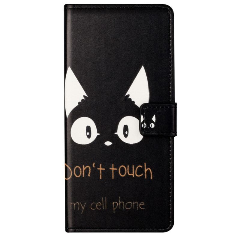 Housse Moto G41 / G31 Don't Touch My Cell Phone