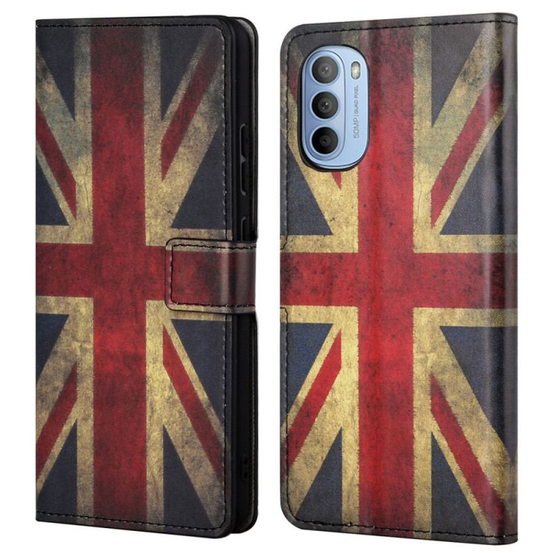 Housse Moto G41 / G31 Drapeau Angleterre