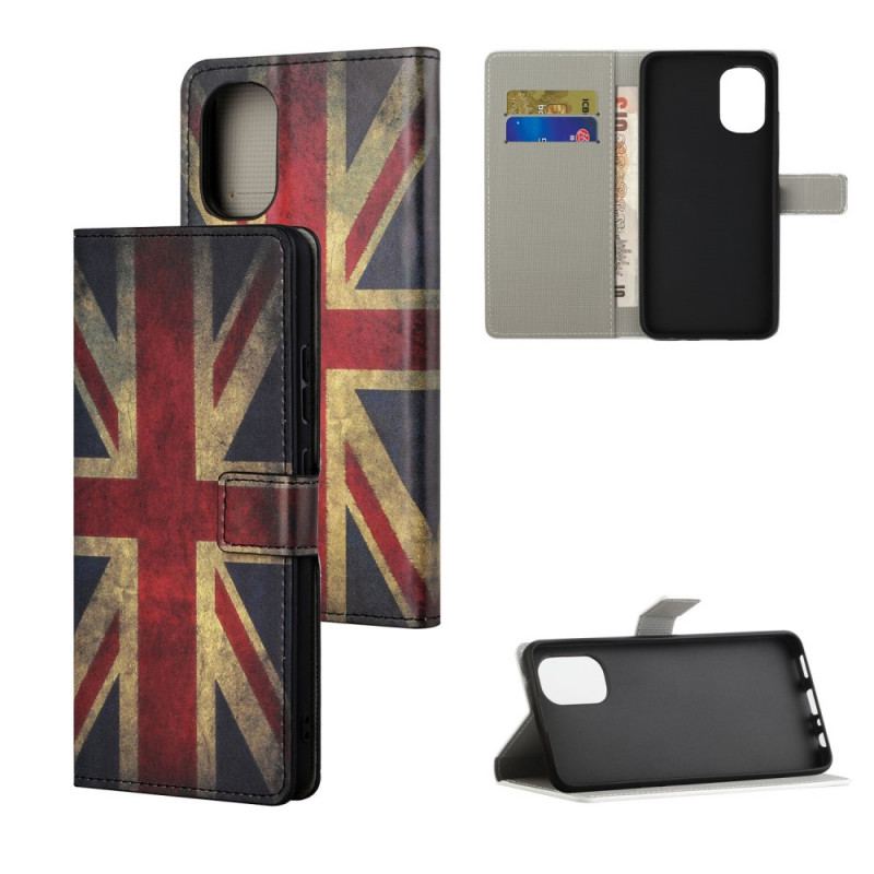 Housse Moto G41 / G31 Drapeau Angleterre