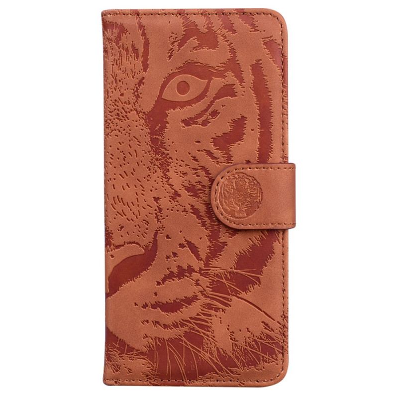 Housse Moto G41 / G31 Empreinte Face de Tigre