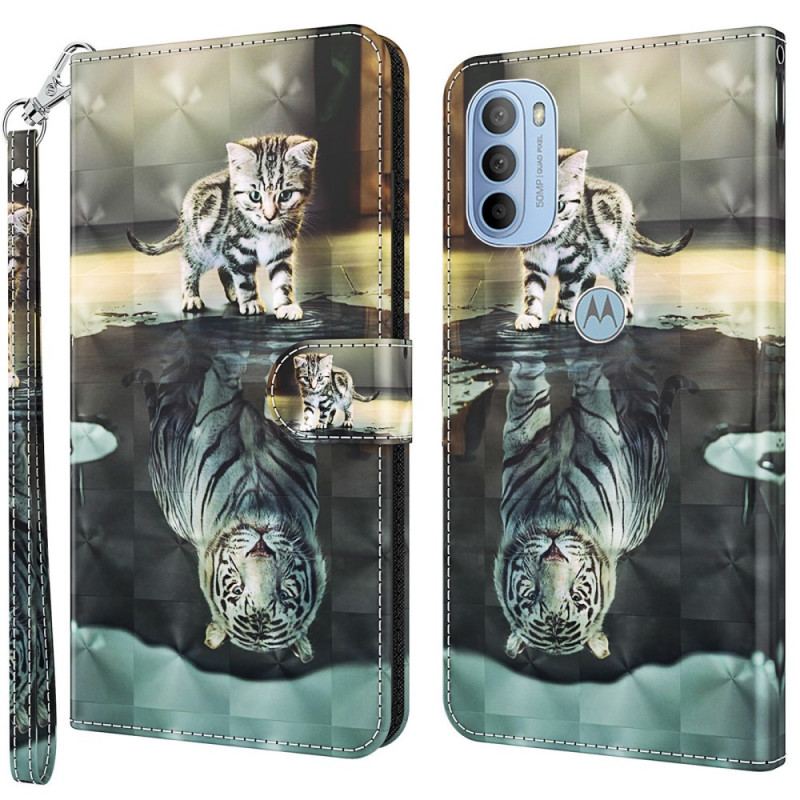 Housse Moto G41 / G31 Ernest Le Tigre