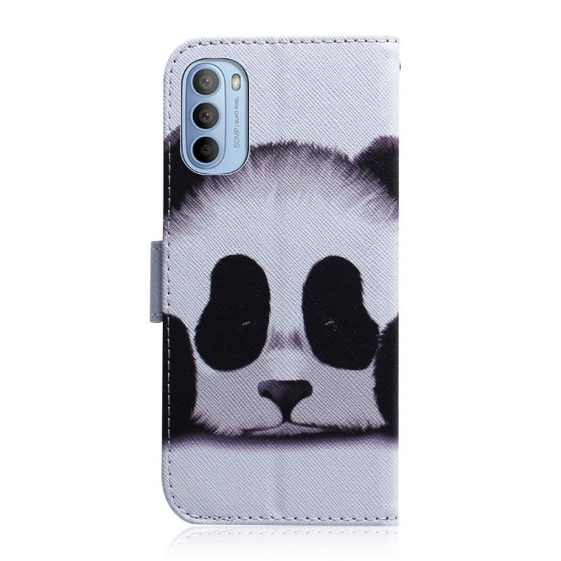 Housse Moto G41 / G31 Face de Panda