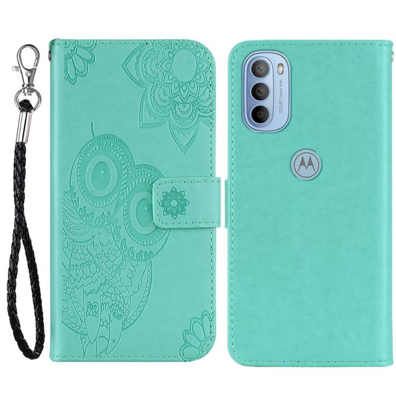 Housse Moto G41 / G31 Hibou Mandala