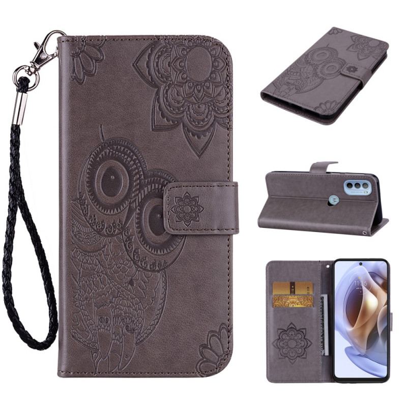 Housse Moto G41 / G31 Hibou Mandala