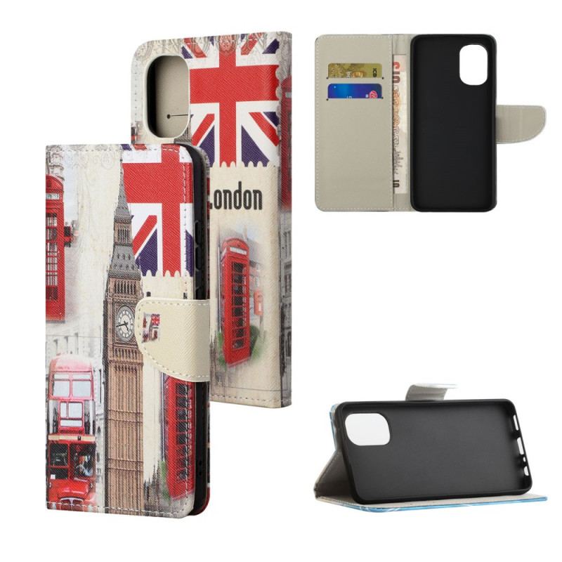 Housse Moto G41 / G31 London Life