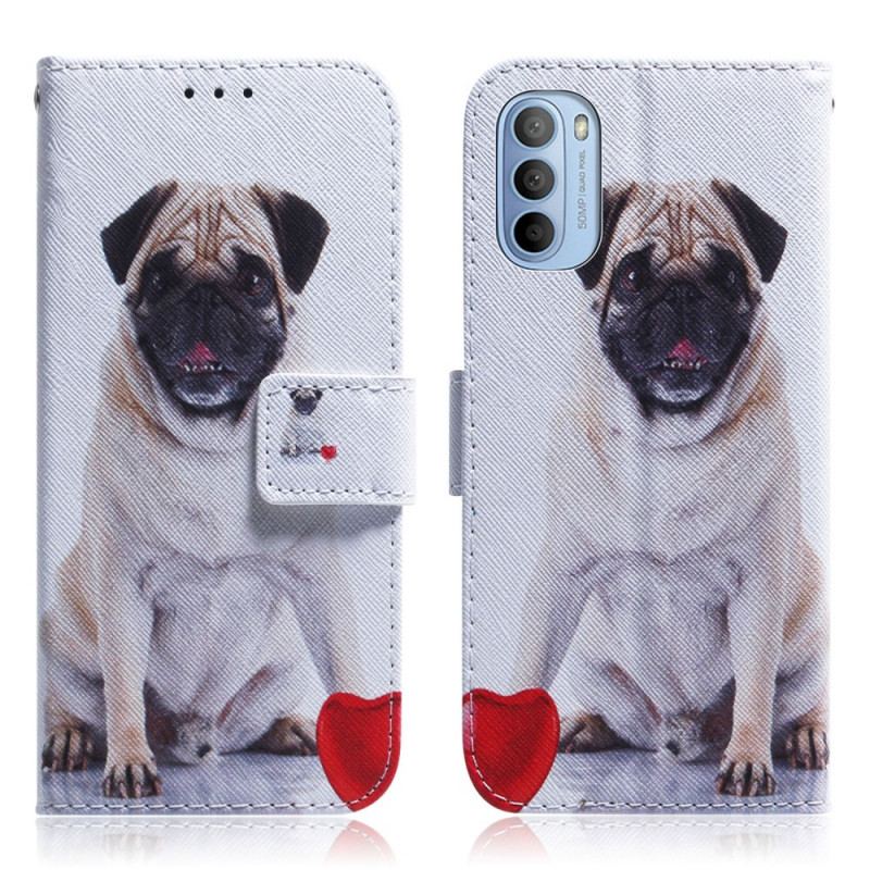 Housse Moto G41 / G31 Pug Dog