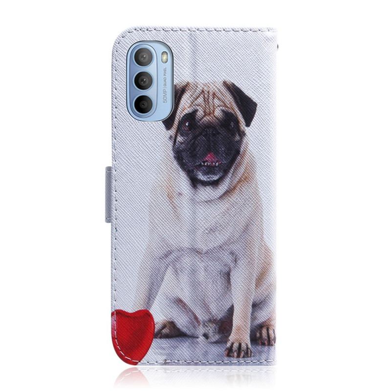 Housse Moto G41 / G31 Pug Dog