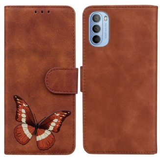 Housse Moto G41 / G31 Skin-Touch Papillon