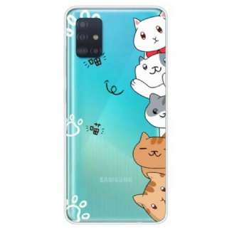 Coque Samsung Galaxy A51 Coucou Les Chats