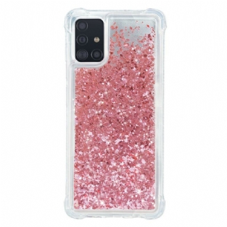 Coque Samsung Galaxy A51 Désires Paillettes