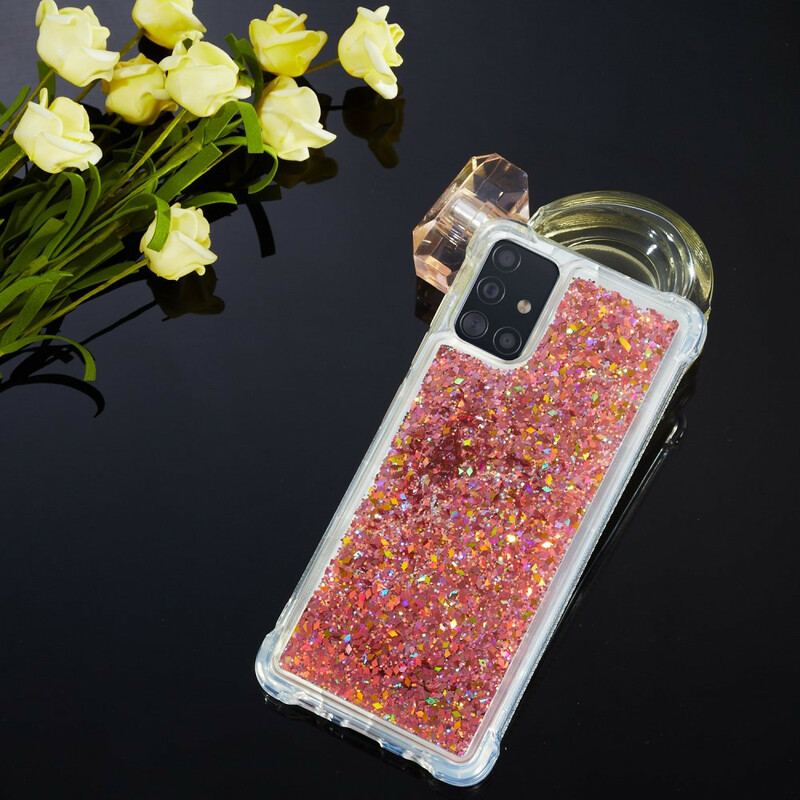 Coque Samsung Galaxy A51 Désires Paillettes