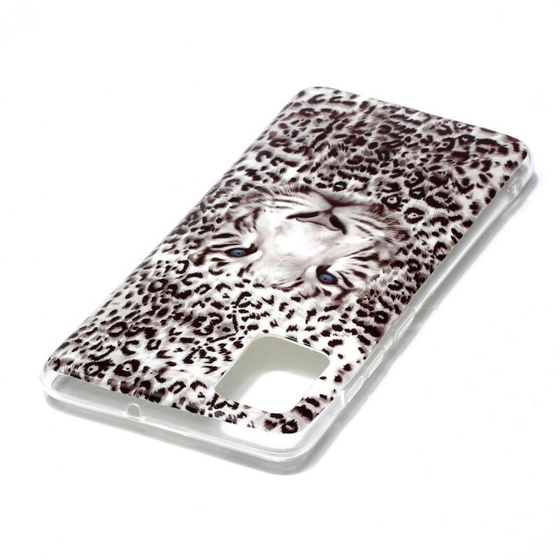 Coque Samsung Galaxy A51 Leopard Fluorescente