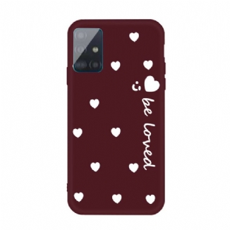 Coque Samsung Galaxy A51 Silicone Coeur Be Loved