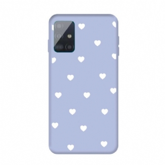 Coque Samsung Galaxy A51 Silicone Coeur Uniquement