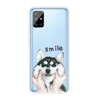 Coque Samsung Galaxy A51 Smile Dog