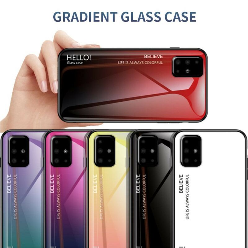 Coque Samsung Galaxy A51 Verre Trempé Hello