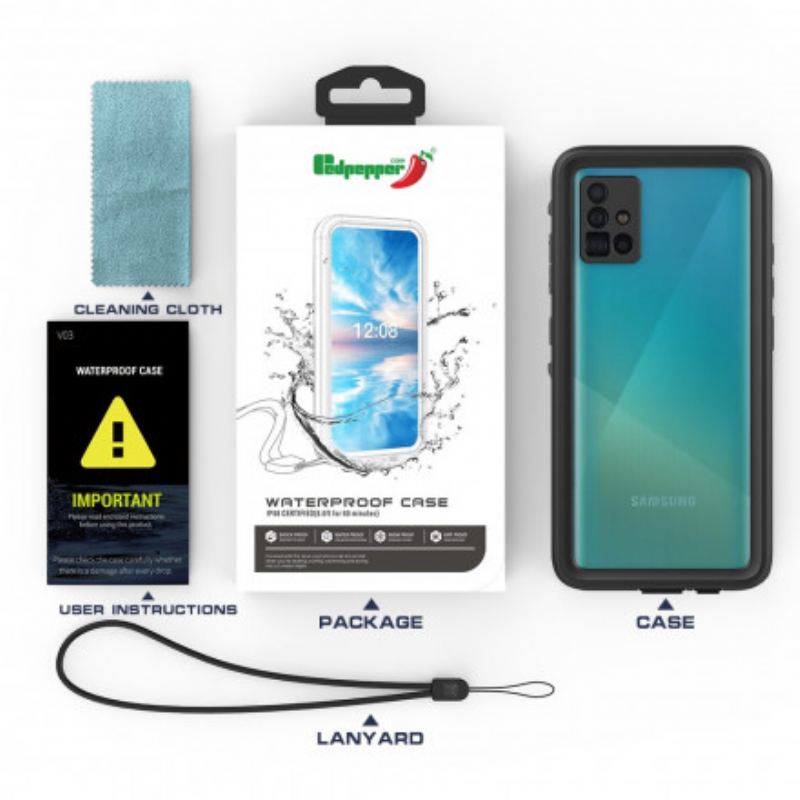 Coque Samsung Galaxy A51 Waterproof 2m REDPEPPER