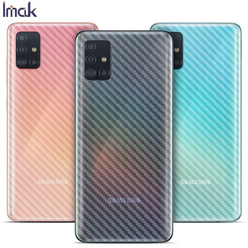 Film de Protection Arrière pour Samsung Galaxy A51 Style Carbone IMAK