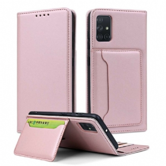 Flip Cover Samsung Galaxy A51 Porte-Carte Support