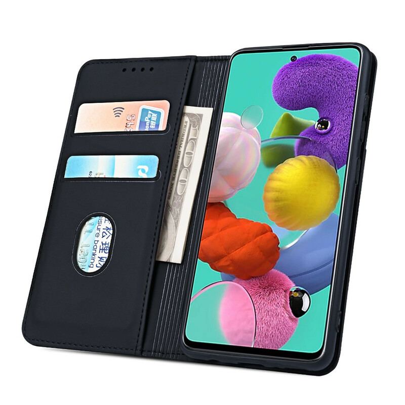 Flip Cover Samsung Galaxy A51 Porte-Carte Support