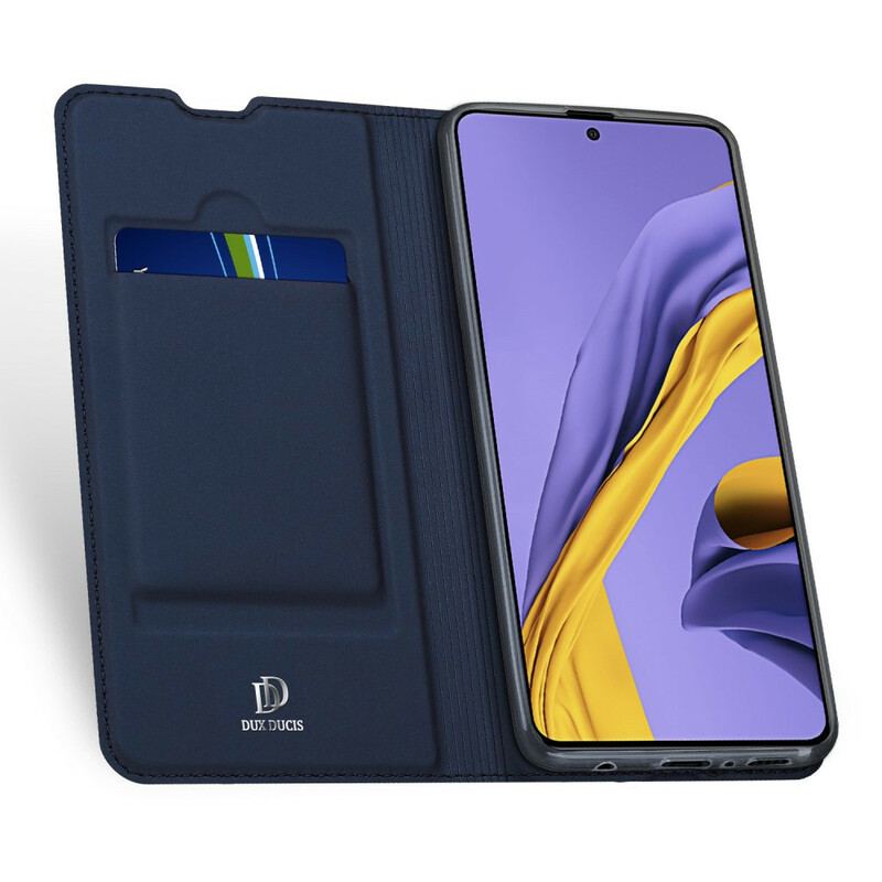 Flip Cover Samsung Galaxy A51 Skin Pro DUX DUCIS