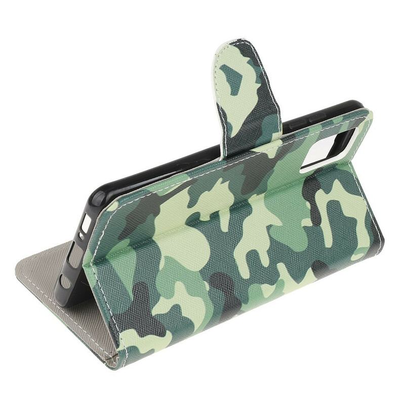 Housse Samsung Galaxy A51 Camouflage Militaire