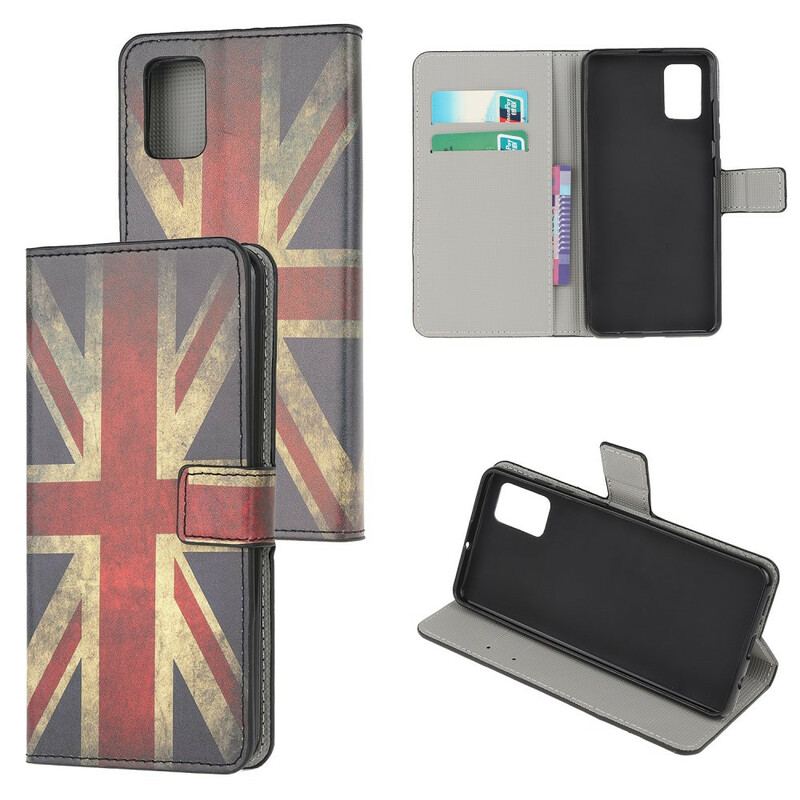 Housse Samsung Galaxy A51 Drapeau Angleterre