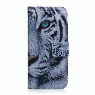 Housse Samsung Galaxy A51 Face de Tigre