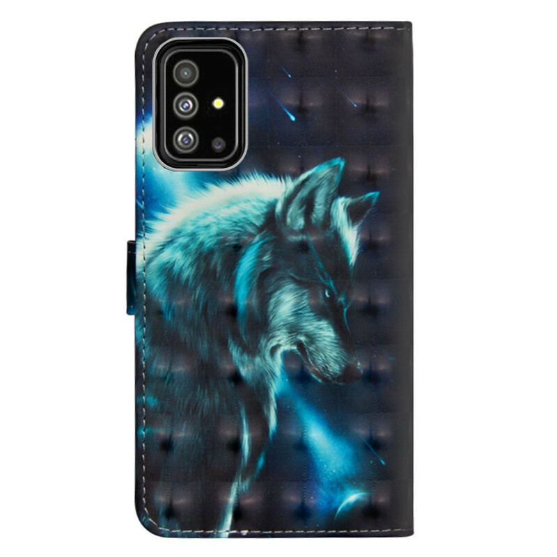 Housse Samsung Galaxy A51 Loup Majestueux